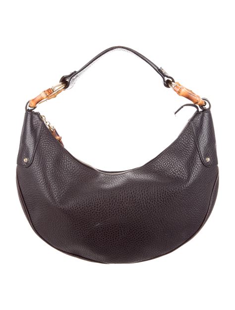 gucci bamboo ring hobo